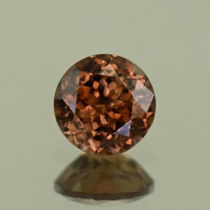 MochaZircon round 6.5mm 1.66cts N zn7939 SOLD