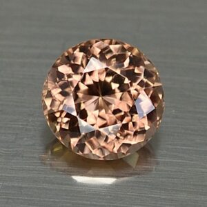 MochaZircon round 6.6mm 1.62cts H zn3682 SOLD