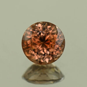 MochaZircon round 6.6mm 1.73cts N zn7912