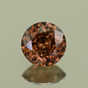 MochaZircon round 6.7mm 1.50cts N zn7941