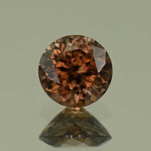 MochaZircon round 6.7mm 1.74cts N zn7913