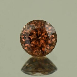 MochaZircon round 6.7mm 1.81cts N zn7914