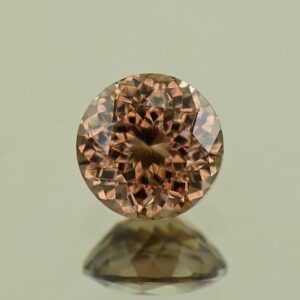 MochaZircon round 6.8mm 1.95cts N zn7943