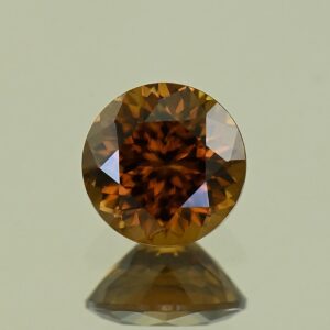 MochaZircon round 7.0mm 1.97cts N zn7945