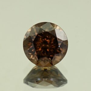 MochaZircon round 9.5mm 5.19cts N zn1044