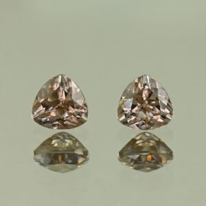 MochaZircon trill pair 5.5mm 2.07cts N zn3863
