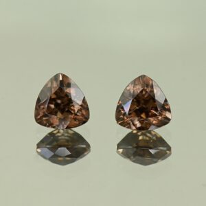 MochaZircon trill pair 7.5mm 4.76cts N zn3929