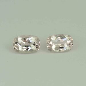 Morganite cush pair 10.0x6.7mm 9.8x6.6mm 3.74cts H me344 scaled 1