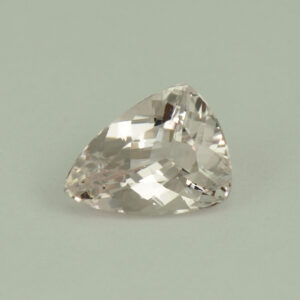 Morganite drop trill 9.2x6.9mm 1.38cts H me357