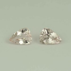 Morganite drop trill pair 11.0x8.0mm 4.34cts H me361 scaled 1
