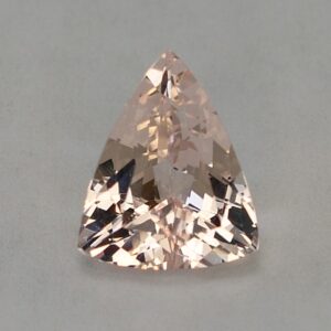 Morganite drop trillion 9.6x7.9mm 1.74cs N me112