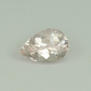 Morganite pear 10.1x6.9mm 1.65cts H me301