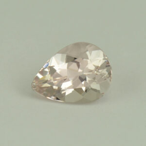 Morganite pear 11.6x8.6mm 2.97cts H me363