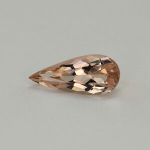 Morganite pear 12.4x5.5mm 1.55cts H me205