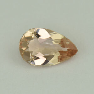 Morganite pear 8.7x5.6mm 0.85cts H me319
