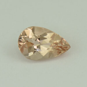 Morganite pear 9.1x5.8mm 1.09cts H me320