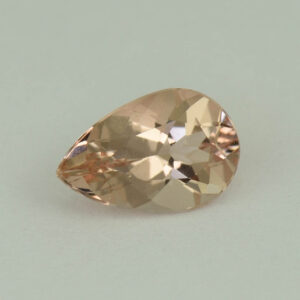 Morganite pear 9.1x5.9mm 1.20cts H me334