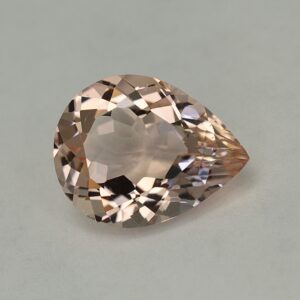 Morganite pearshape 13.1x10.3mm 4.08cts H me123