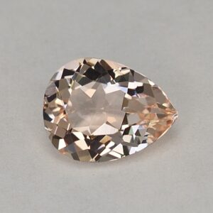 Morganite pearshape 9.3x7.1mm 1.55cts N me193