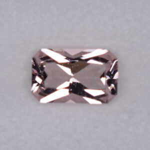 Morganite radiant 8.1x5.1mm 0.93cts H me245 crop SOLD