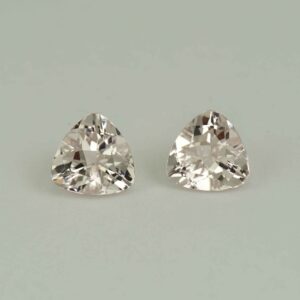 Morganite trill pair 7.5mm 2.63cts H me353 scaled 1 SOLD