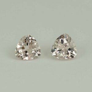 Morganite trill pair 8.0mm 3.18cts H me354 scaled 1