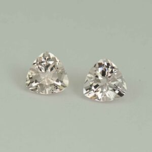 Morganite trill pair 8.5mm 3.83cts H me355 scaled 1