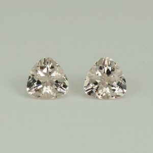Morganite trill pair 8.8mm 4.17cts H me356 scaled 1