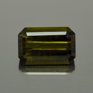 OliveTourmaline eme cut 13.0x8.5mm 6.44cts N tm202