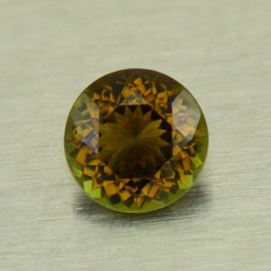 OliveTourmaline round 4.5mm 0.31cts N ct646