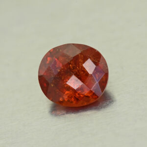 OrangeGrossular ch oval 7.1x6.3mm 1.25cts N og318