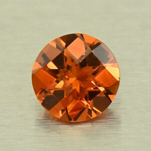 OrangeGrossular ch round 5.0mm 0.46cts N og488
