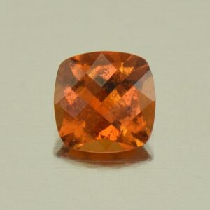 OrangeGrossular ch sq cush 6.0mm 1.02cts N og205