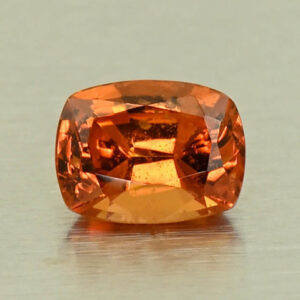OrangeGrossular cush 6.2x4.8mm 0.88cts N og490