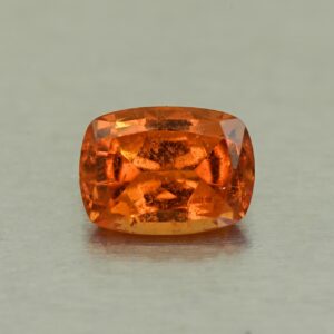 OrangeGrossular cush 6.6x4.9mm 0.88cts N og342