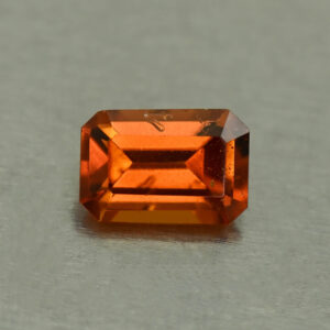 OrangeGrossular eme cut 5.8x4.0mm 0.56cts N og364