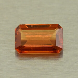 OrangeGrossular eme cut 6.8x4.2mm 0.67cts N og497