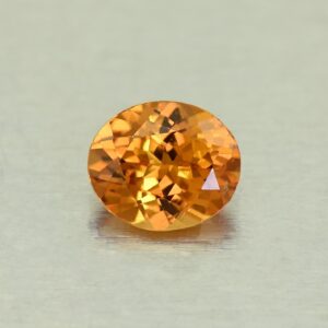 OrangeGrossular oval 5.8x4.9mm 0.64cts N og368
