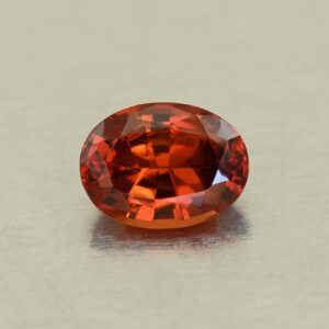 OrangeGrossular oval 6.2x4.6mm 0.68cts N og369
