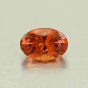 OrangeGrossular oval 6.7x4.6mm 0.85cts N og380
