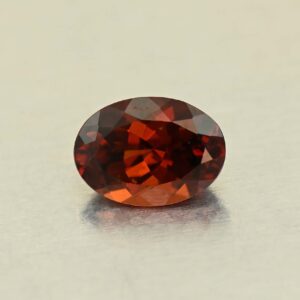 OrangeGrossular oval 6.7x4.8mm 0.78cts N og381