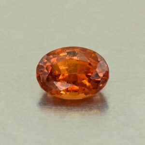 OrangeGrossular oval 6.9x5.0mm 1.02cts N og385