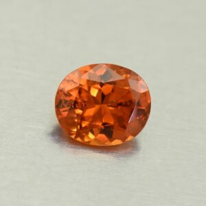 OrangeGrossular oval 7.0x6.0mm 1.11cts N og386