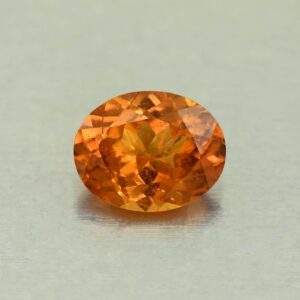 OrangeGrossular oval 7.2x5.7mm 1.08cts N og391
