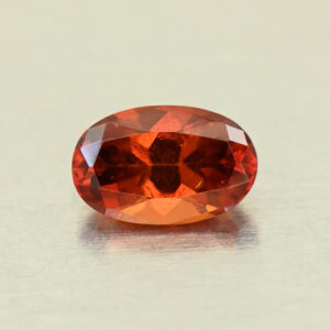 OrangeGrossular oval 7.3x4.7mm 0.90cts N og392