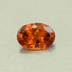 OrangeGrossular oval 7.7x5.3mm 0.95cts N og394