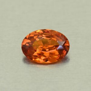 OrangeGrossular oval 7.7x5.5mm 0.95cts N og396