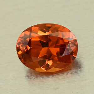 OrangeGrossular oval 7.7x6.0mm 1.47cts N og498