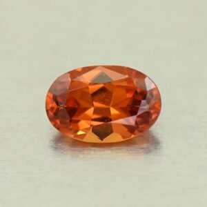 OrangeGrossular oval 7.8x5.2mm 1.03cts N og399
