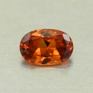 OrangeGrossular oval 7.8x5.3mm 1.00cts N og400